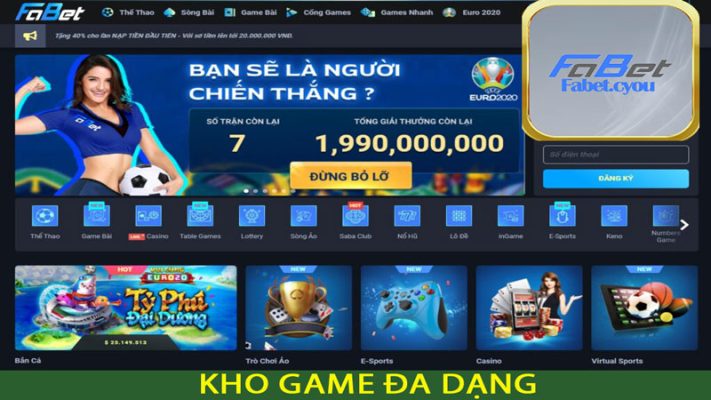 Kho game đa dạng và chất lượng cực đỉnh