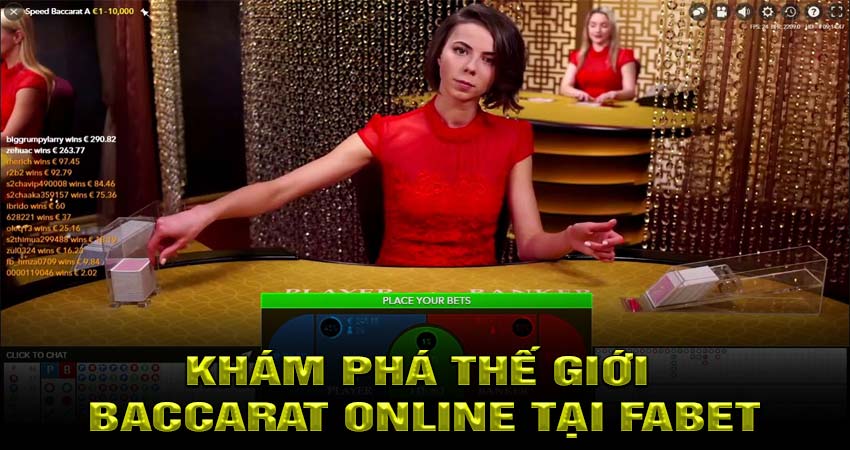 Khám Phá Thế Giới Baccarat Online Tại Fabet